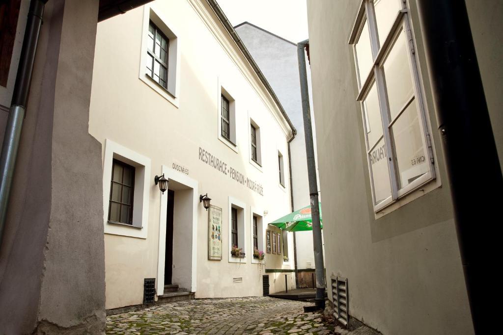 Penzion a restaurace Modrá růže Tábor Exterior foto