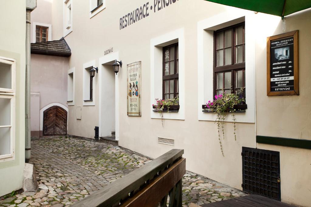Penzion a restaurace Modrá růže Tábor Exterior foto